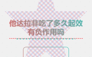 36小时长效他达拉非，周末吃一粒管两天的简单介绍