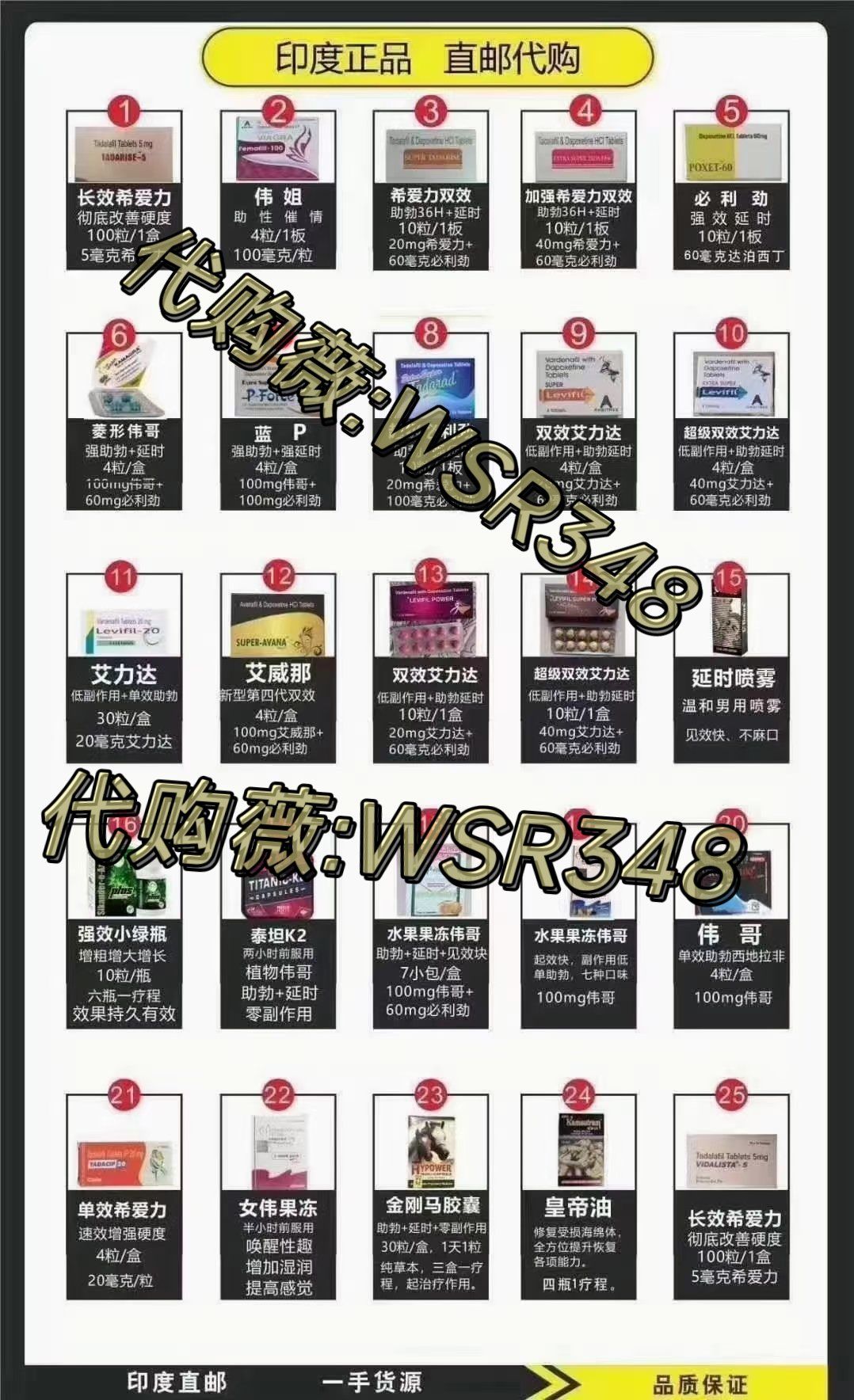 关于印度双效延时药哪个最好用？延时效果排名：超级必利劲>蓝P>红魔的信息-第1张图片-印淘网